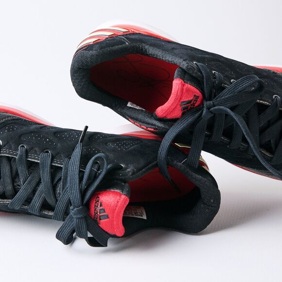 Men's adidas Rose 2.5 Low Chicago Bulls 'Away' Black/Red Basketball Shoes Size 8 - Picture 4 of 10